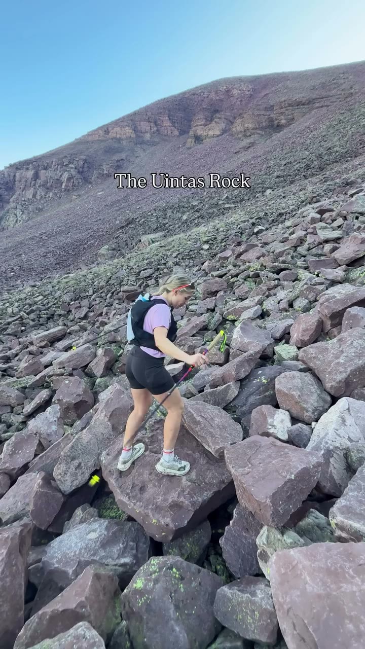 The Uintas rock. I felt like I was on a boat the whole way up Mt. Emmons (the…