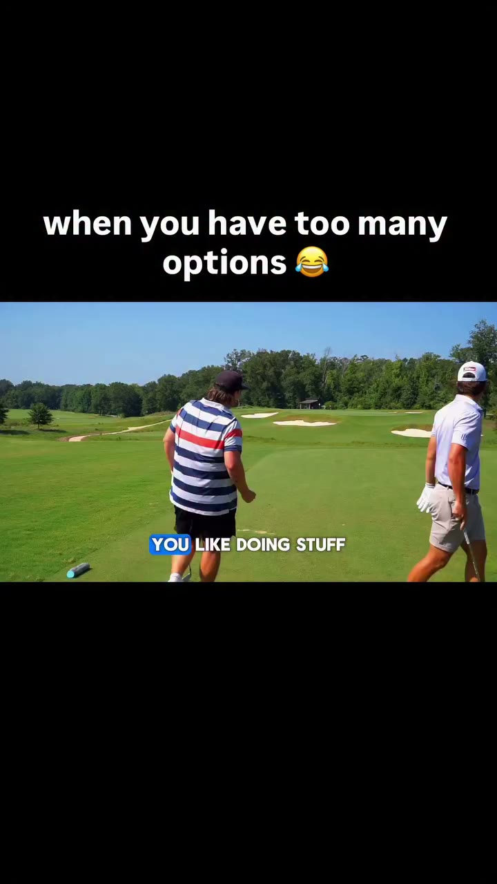 I played one of the best college golfers⛳️ Full match is live on my YouTube…