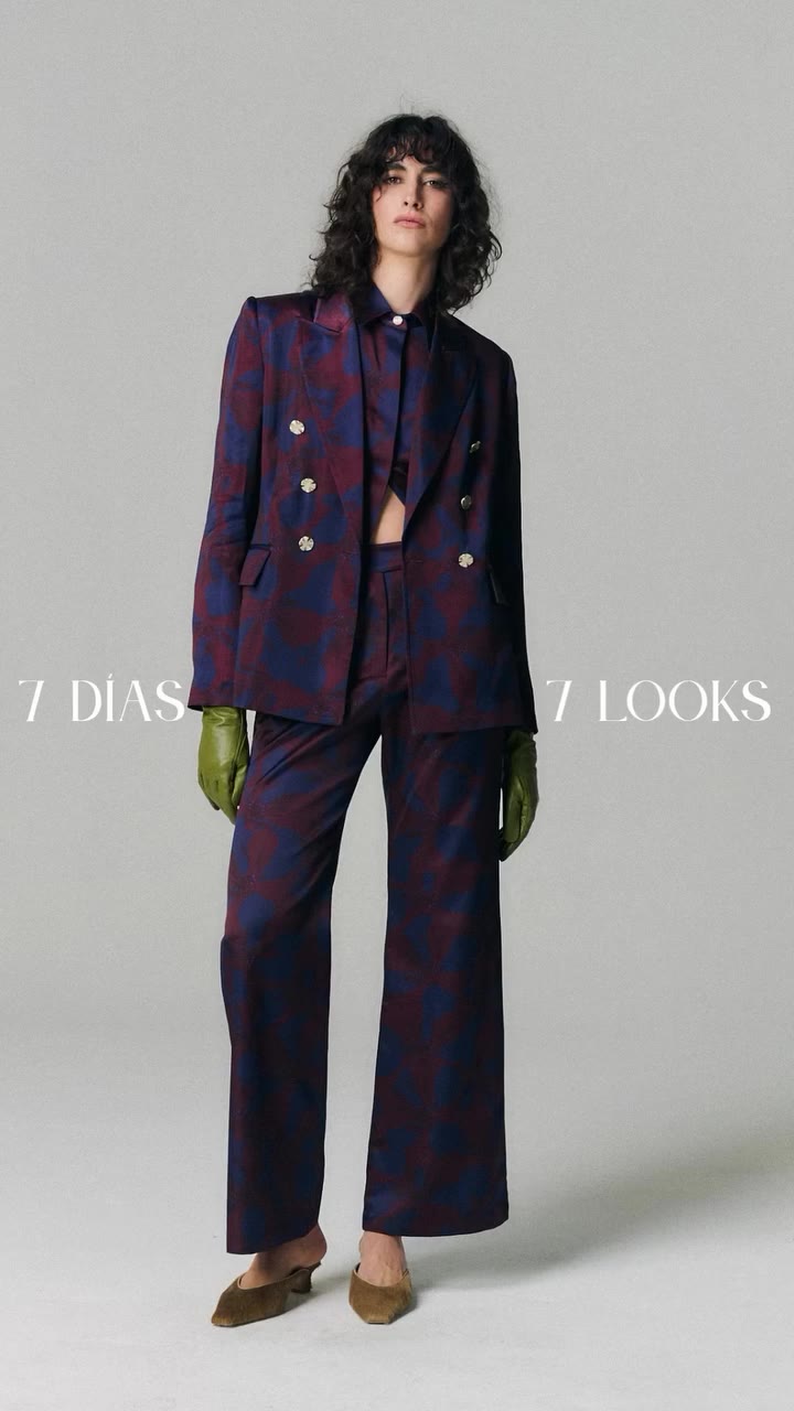 7 días. 7 looks. Un colección con muchas posibilidades de combinaciones…