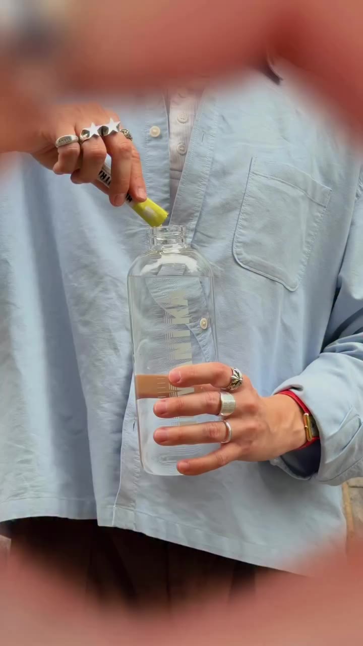 Hydration as an accessory @humantra 💧