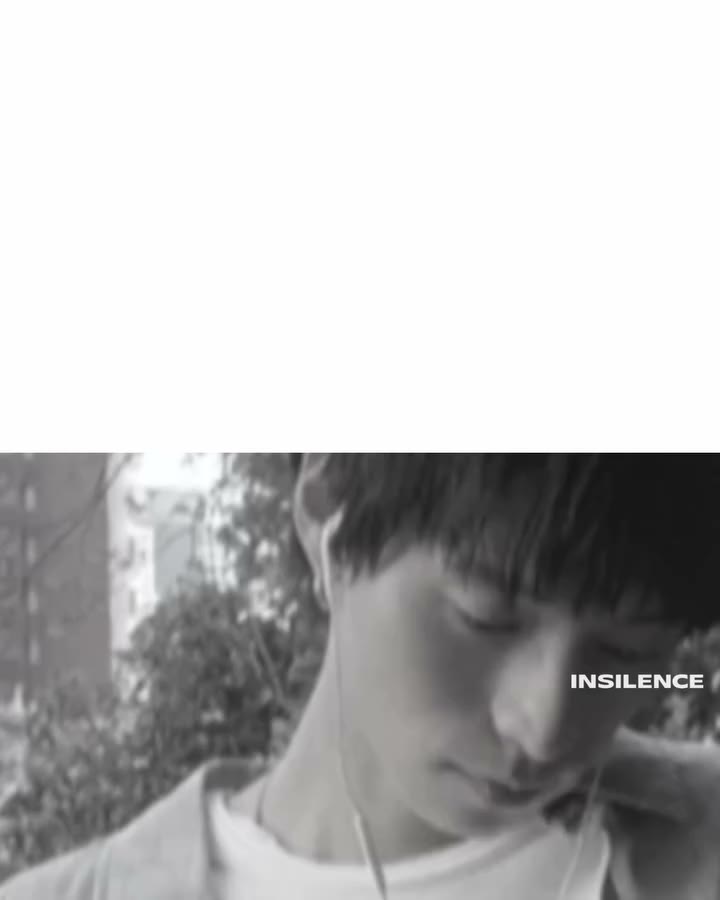 . In silence