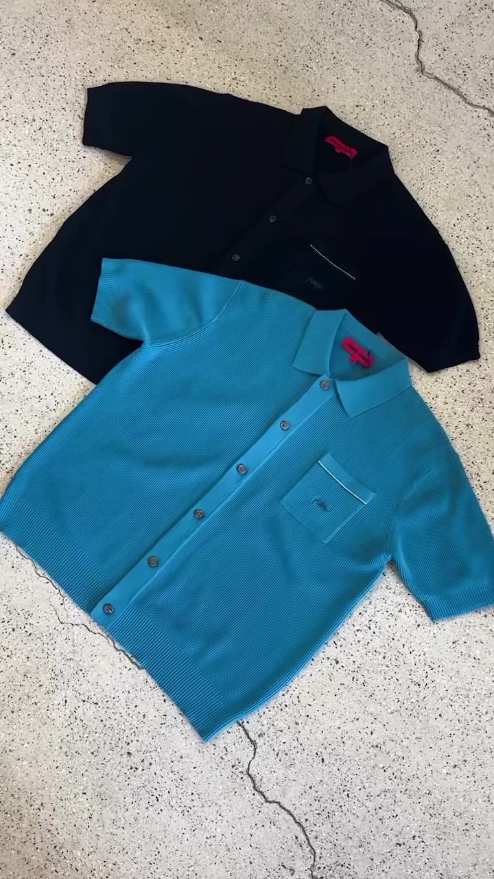 SHOP GOODS Season Off 35% • INSANE COLLAR CARDIGAN SHORT SLEEVE TEAL • INSANE…