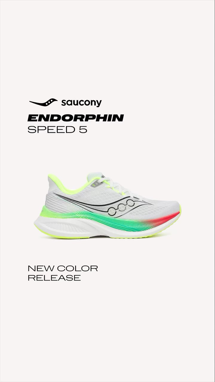 New color. New PB. ⚡ กับ Endorphin Speed 5 สีใหม่…