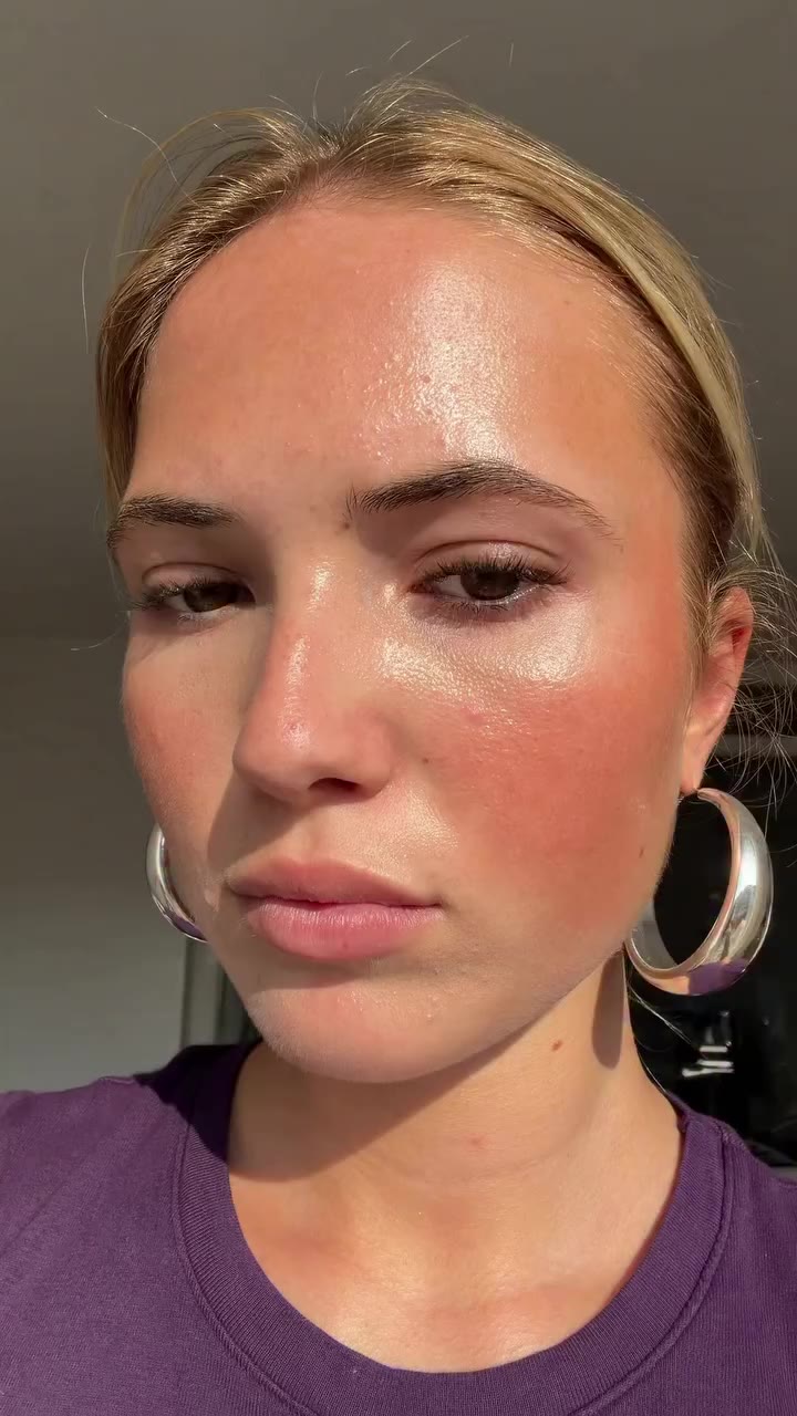 anzeige* my glowy make up look starts with the right skin prep…