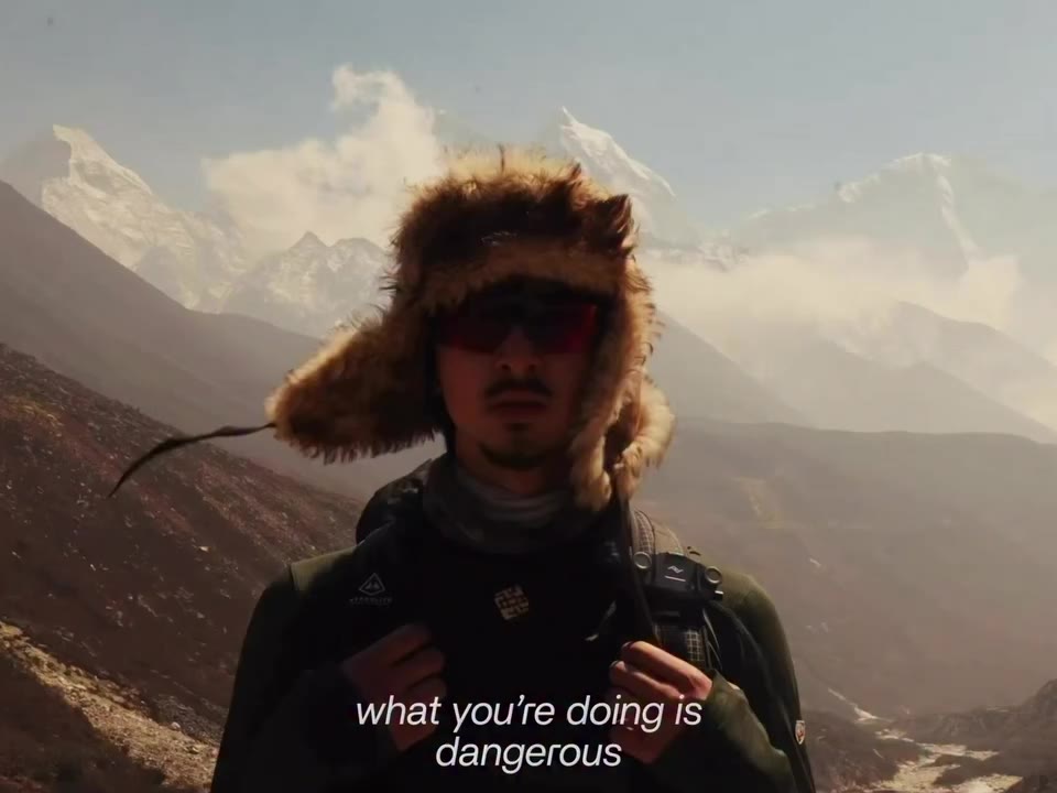 if you have to ask why people climb in the first place, you’ll never…