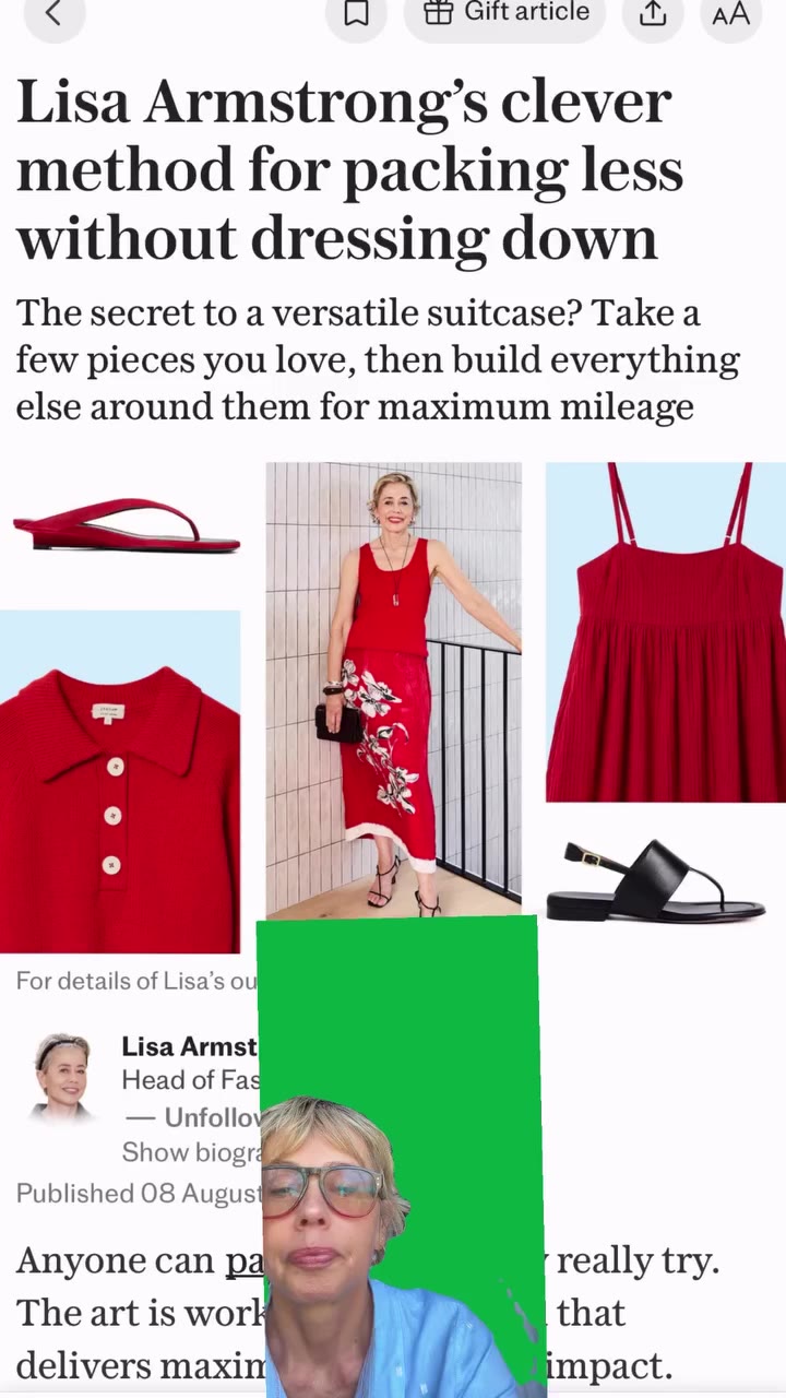 It’s not impossible to master minimalist but interesting packing. (See my…