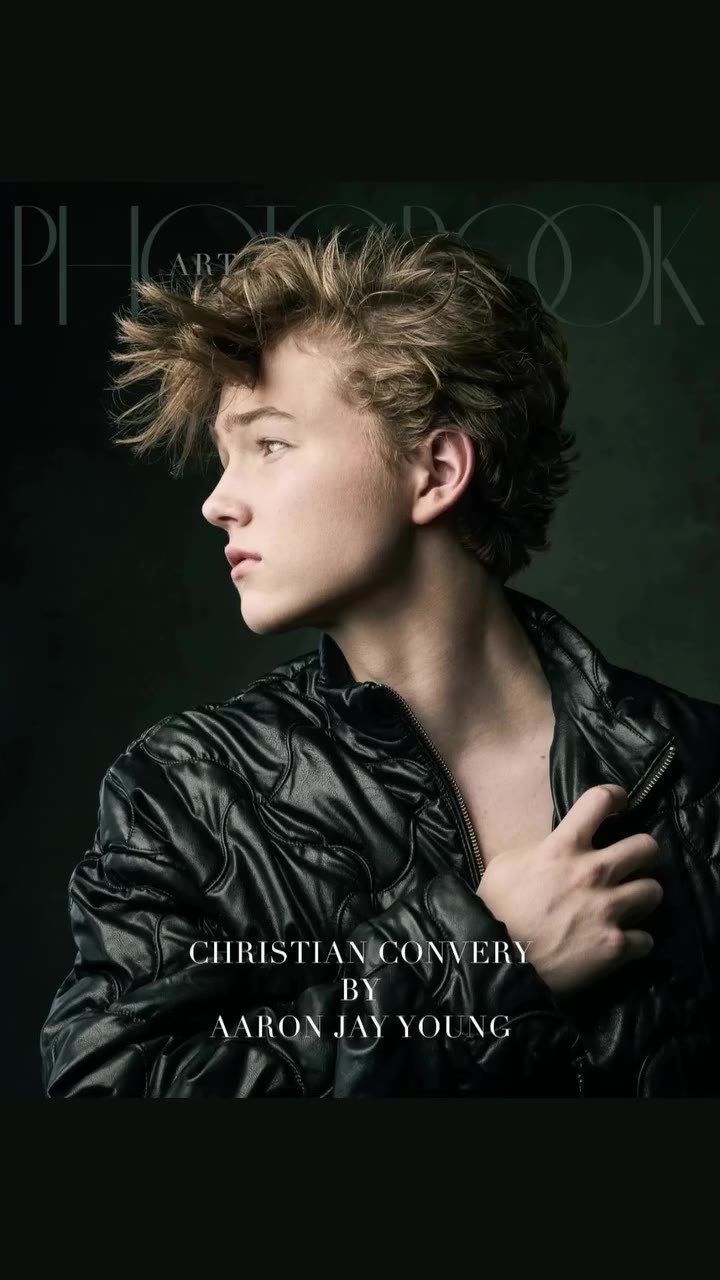 CHRISTIAN CONVERY for PhotoBook Magazine CREW CREDITS: Talent: Christian…