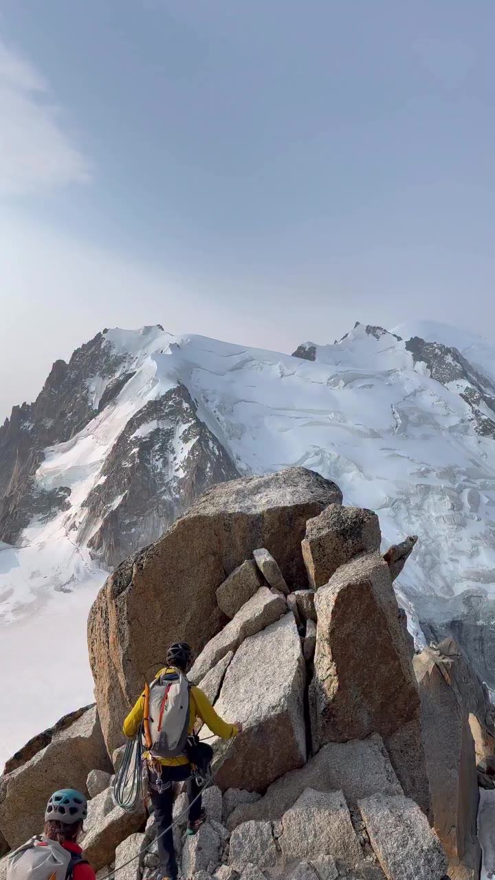 Ask any climber in Chamonix and they’ll tell you: the Cosmiques Arête is by…