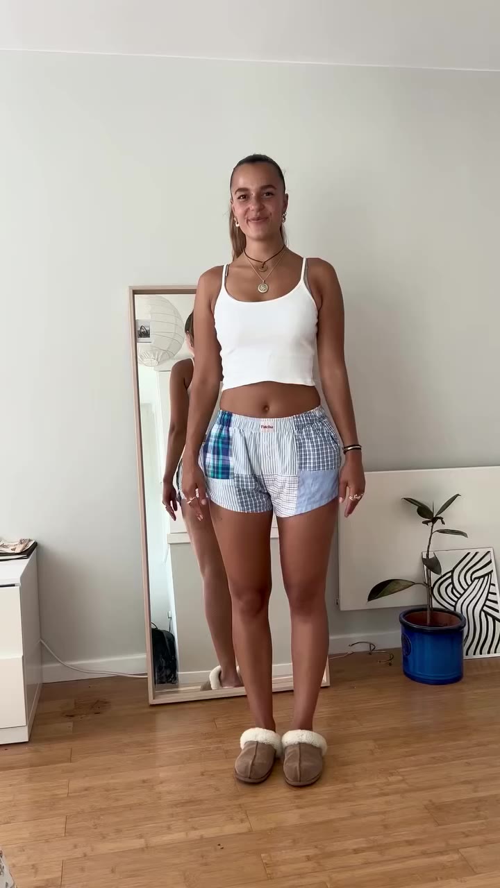 @slimshadyjadey styling our favourite Jorts in Stormy Blue
