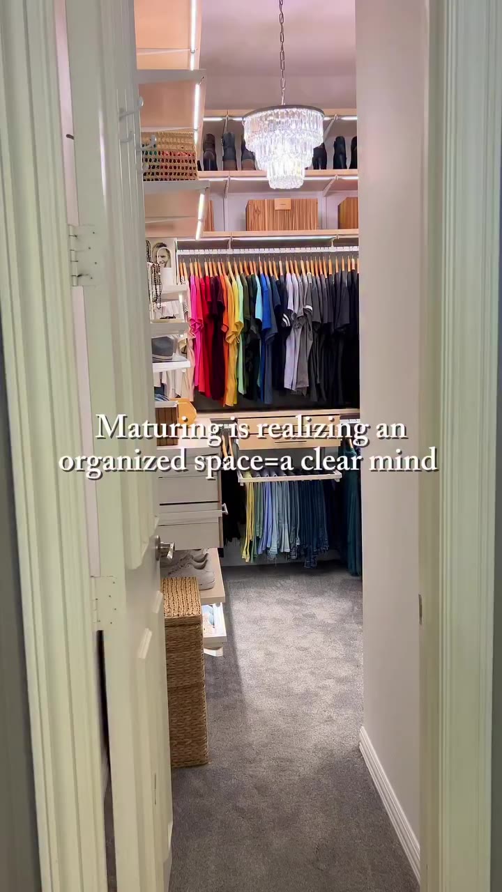 Turns out having a place for everything really does make everything feel a…
