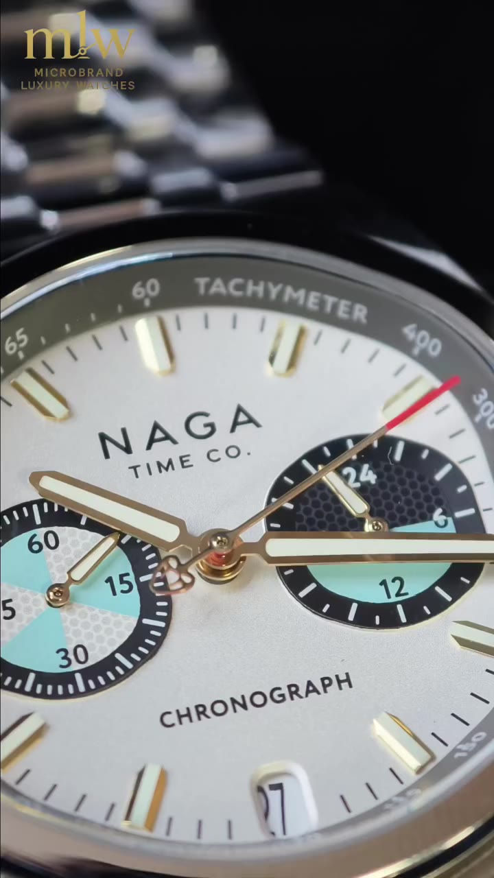 Presenting two new variants of NagaTime Chronograph AMALFI & VELOCE…
