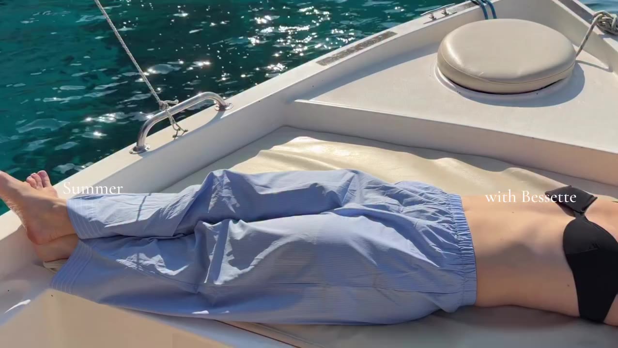 Summer with Bessette. Click the tagged items to shop, now.