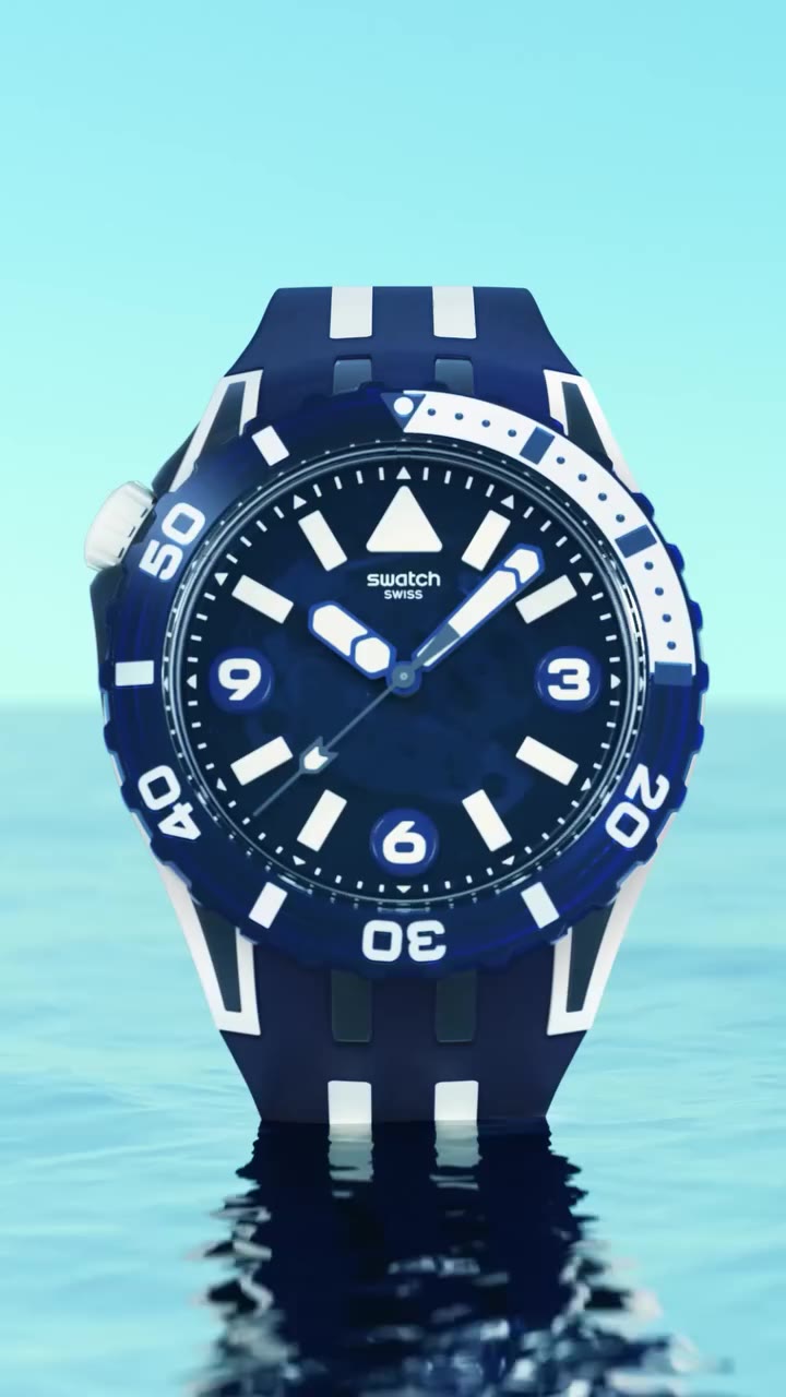Dive into summer days and glow into summer nights #SwatchSCUBAQUA