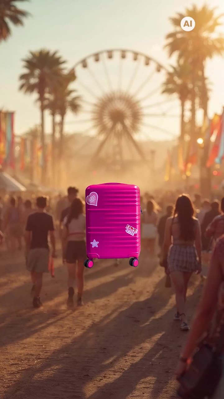 Ich packe meinen Festival Rucksack und nehme mit … 🎪✨ Sonnenbrille, Glitzer…