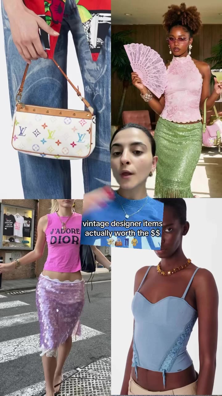 Vintage designer items we think are actually worth the 💸 #designervintage…