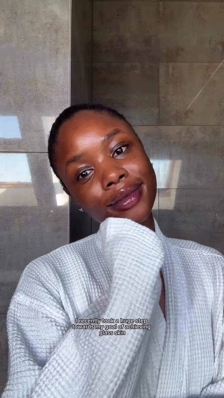 🧖🏾‍♀️✨stepped up my skincare game with some skin stacking at…