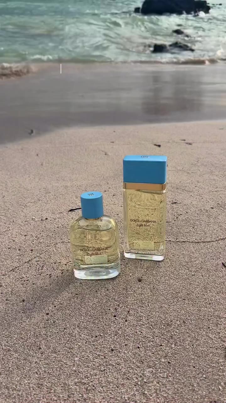 @dolcegabbana_beauty 햇살과 파도, 여름의 청량함을 닮은 Dolce & Gabbana Light Blue. 𓇼 Summer…