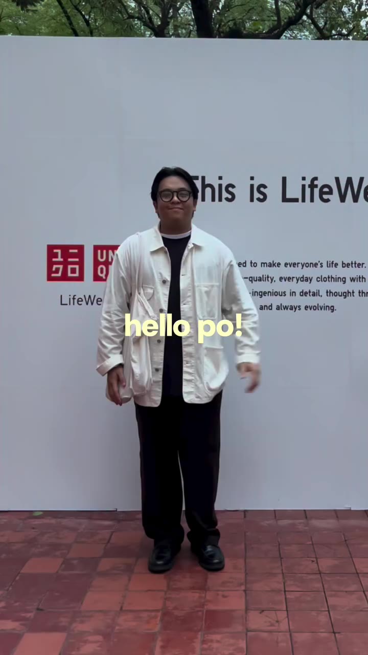 got to explore @uniqlophofficial ‘s fall/winter 2026 casual outerwear…
