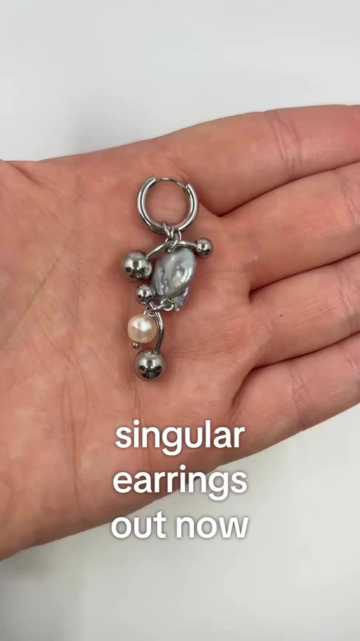 My new drop is available now! Go shop these cutie single earrings + 8 new…