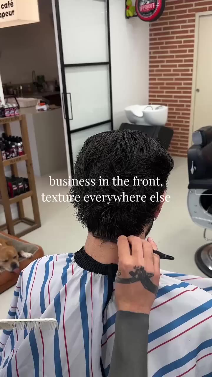 Few people do texture as well as @lecoupeur.⁠ ⁠ The textured mullet has become…