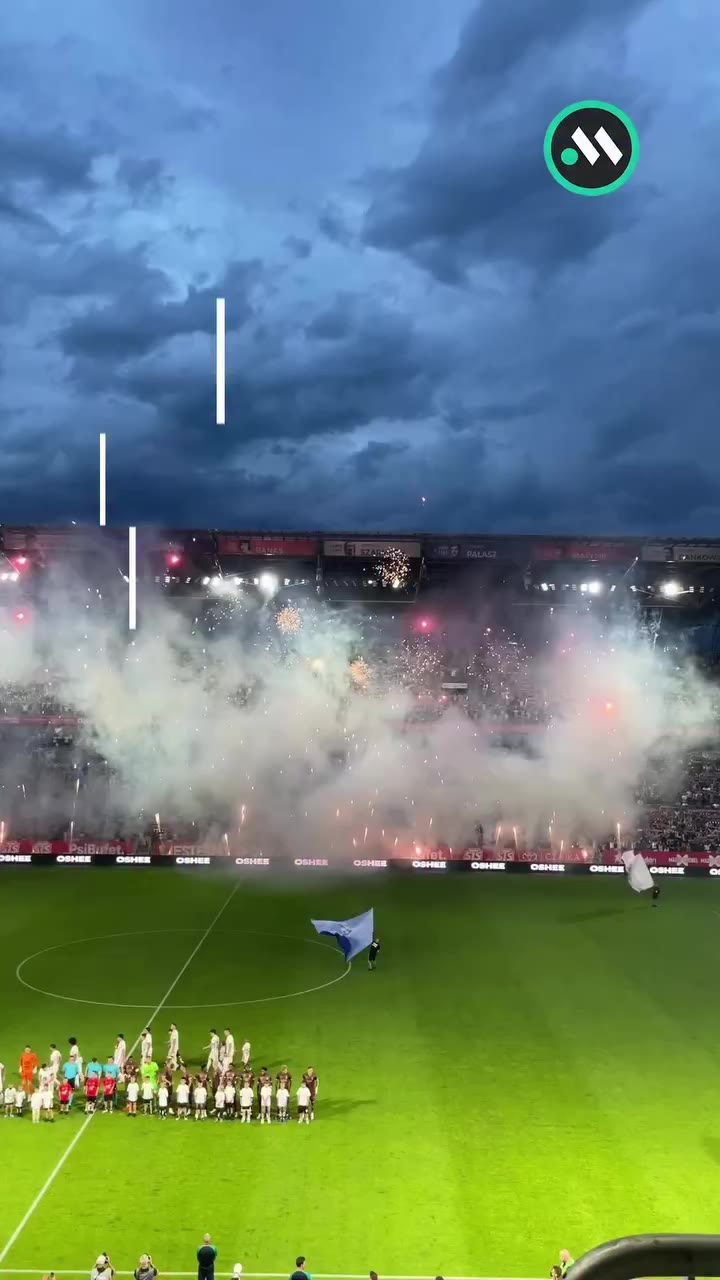 Oprawa przed meczem Górnik - AS Monaco 🔝🔝🔝