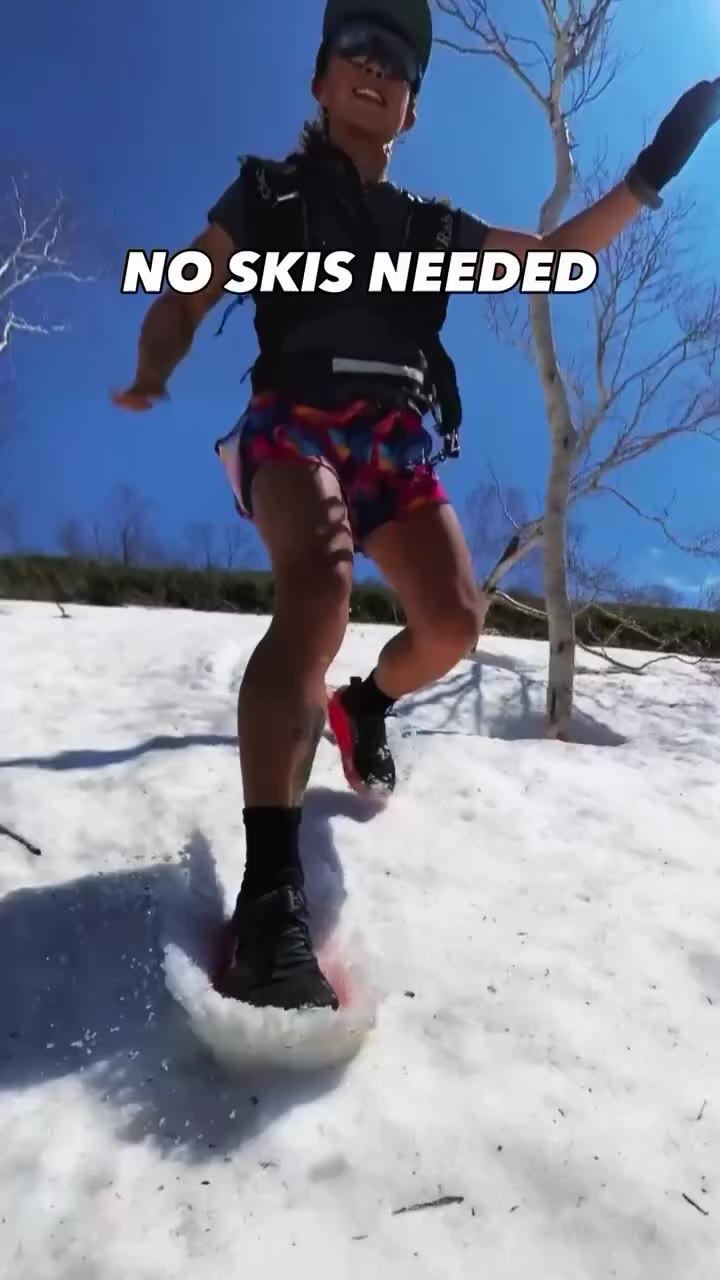 choosing fun !! 🐶🤸❄️ #snowrunning