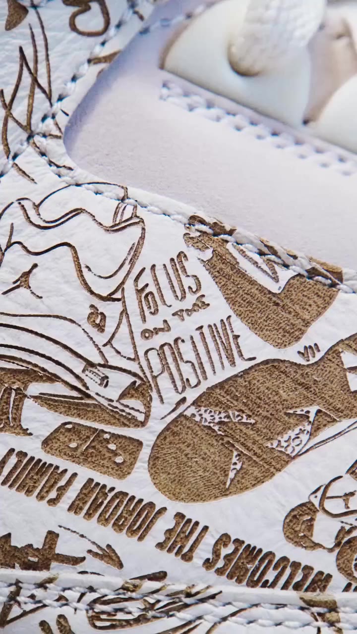 Stunning details on the Air Jordan 3 “Laser.” It drops tomorrow! @bstnstore