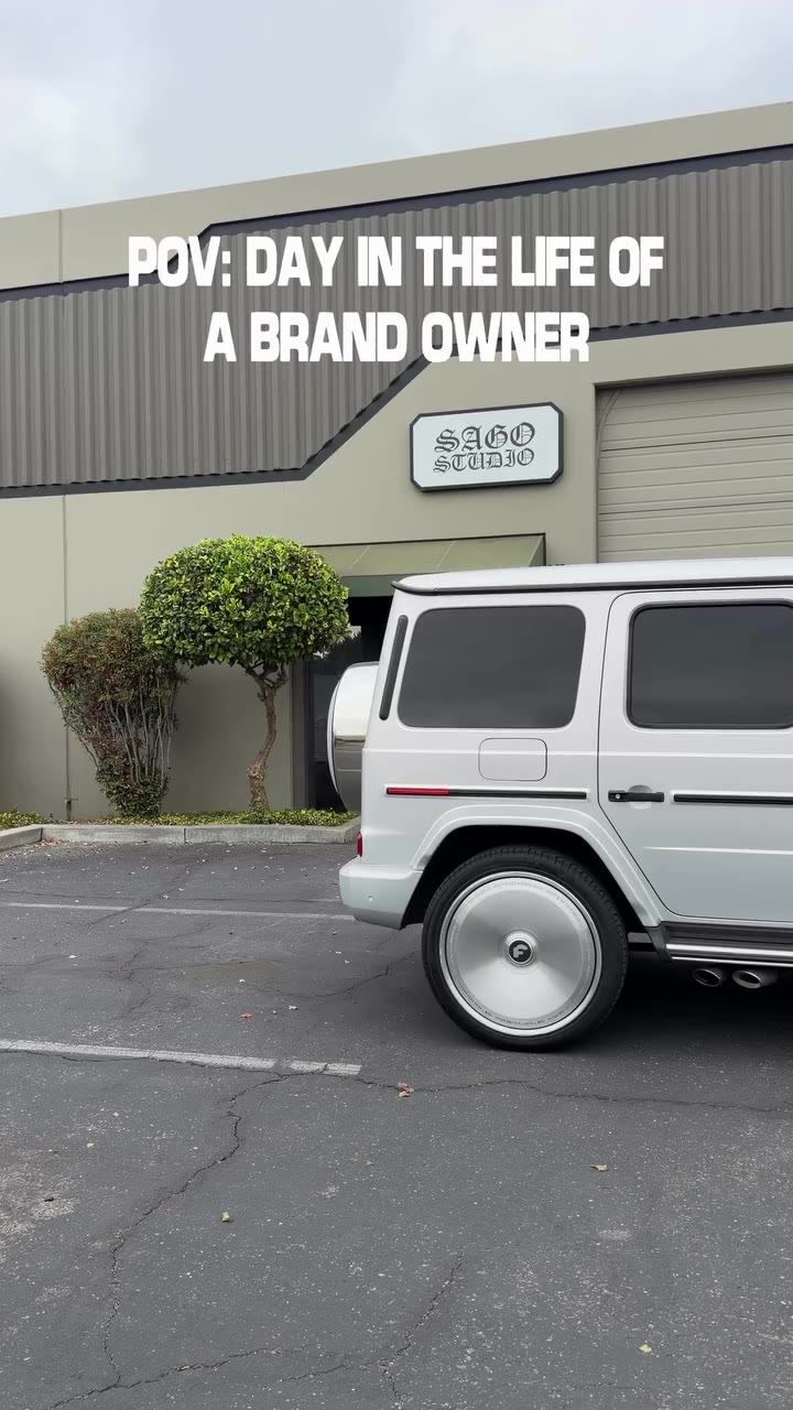 Day in the life of a brand owner (release day) @sagoxstudio