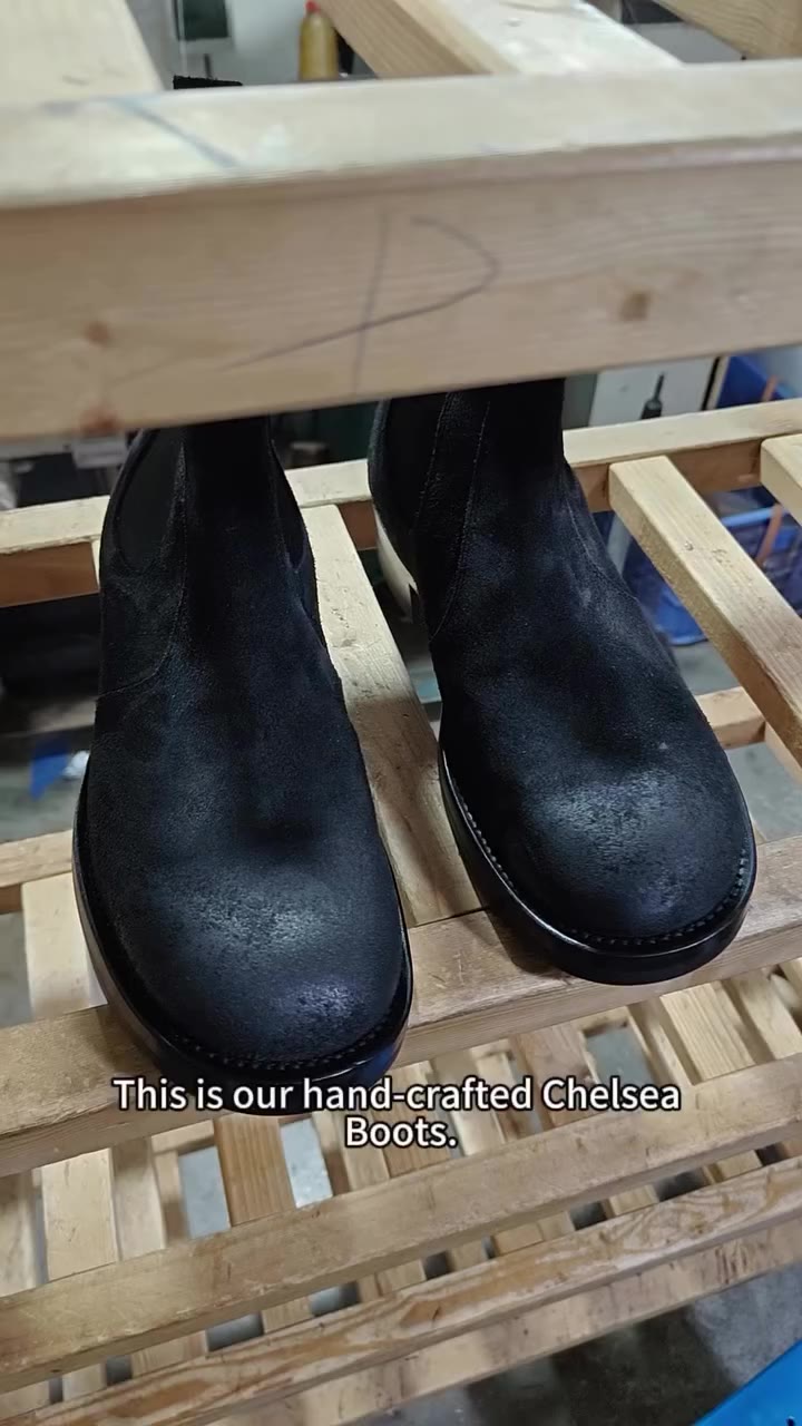Our Chelsea Boots Built on the 989 Last, upper made of premium Yak Leather…