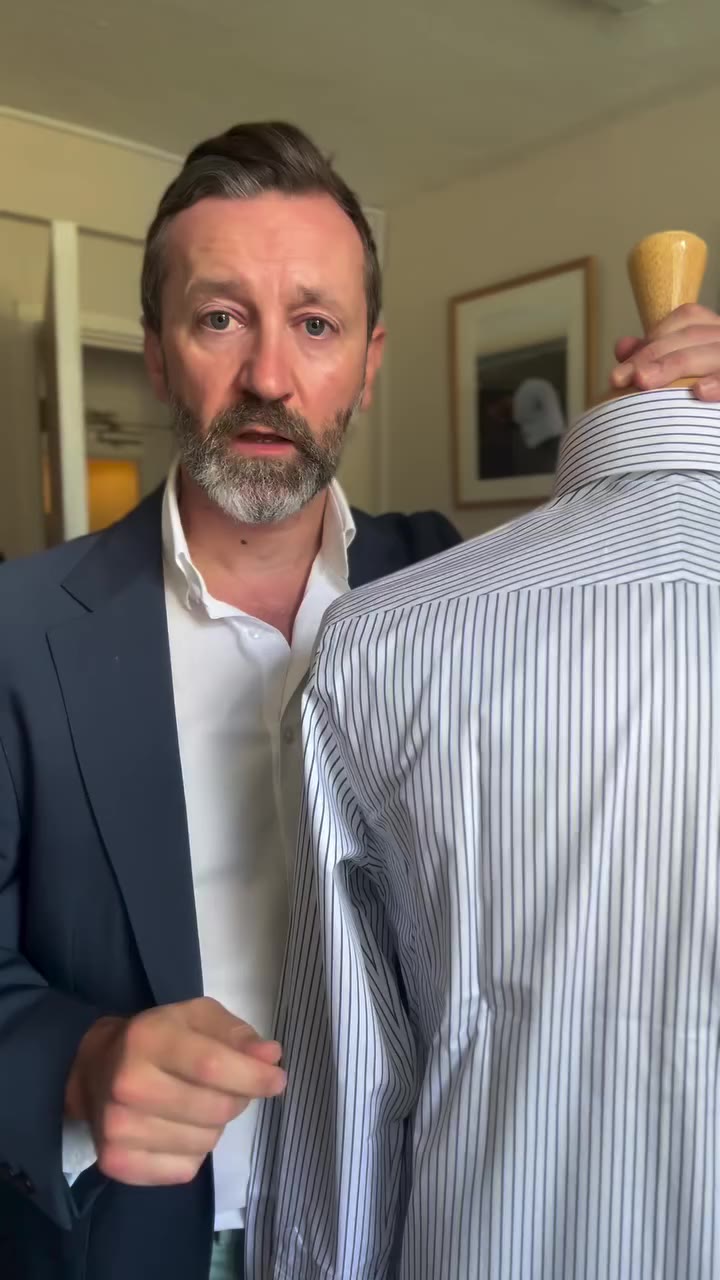 What is a Yoke? #whatthetailorsays #yoke #shirtyoke #styleguide #tailor