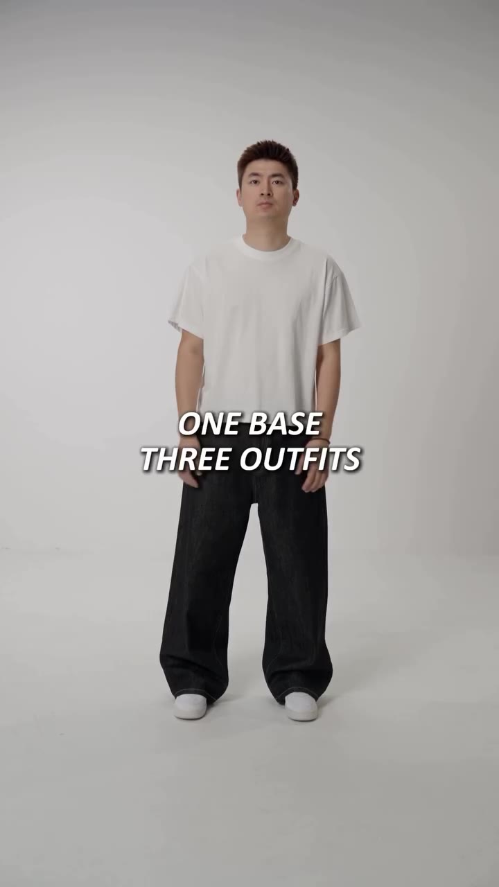 One Base Three Outfits #backtoschool #ootd #outfit #sweatpants #fashion