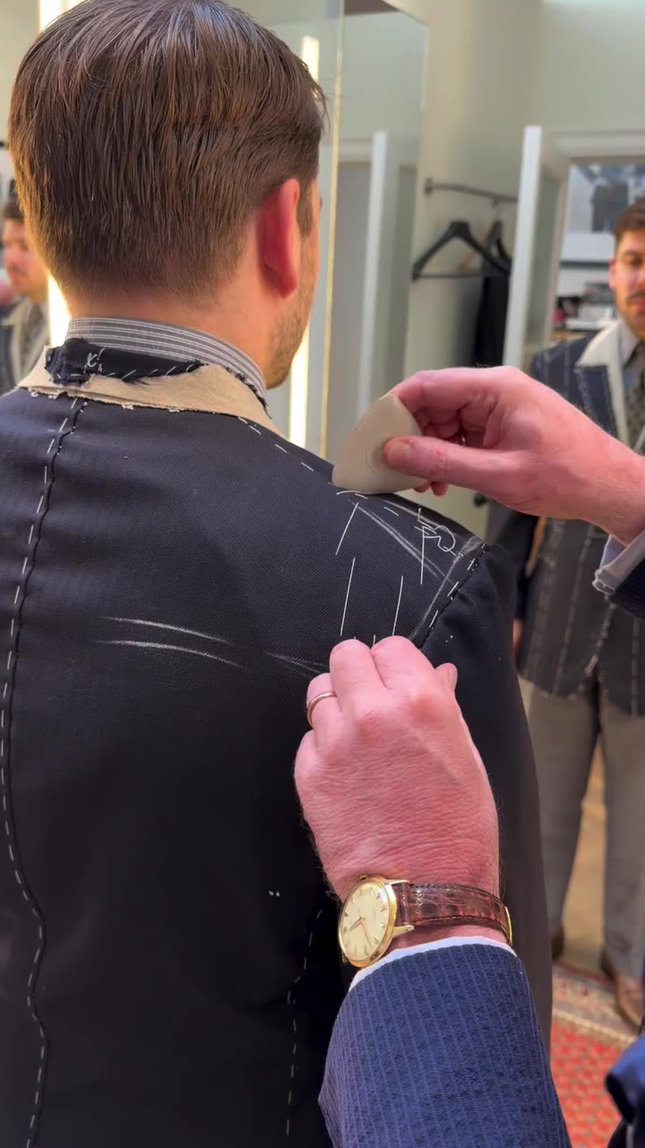 A tailors’ language with chalk. An extract from Richard book: Bespoke Savile…
