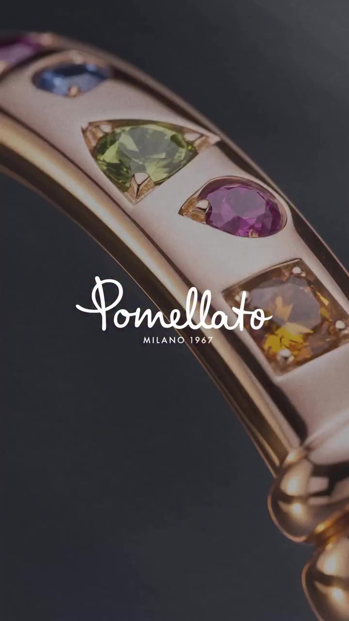 The essence of Milanese design. Iconica bangles shape rose gold into light…