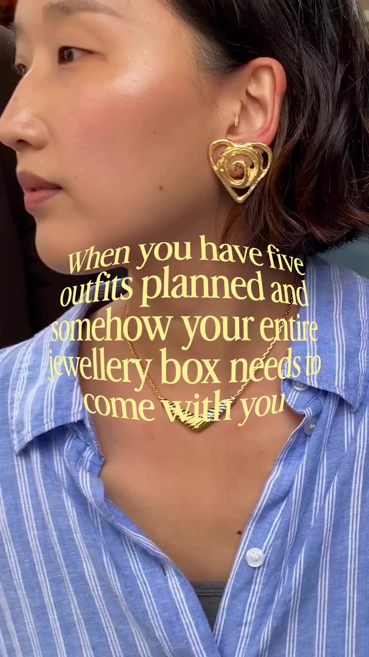 The outfits may be planned, but the jewellery is always a little harder to…