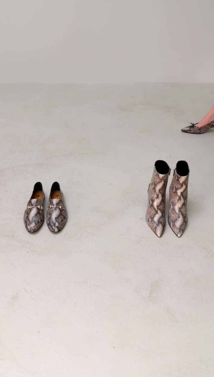 Spotted for fall: the boa print, our new obsession.