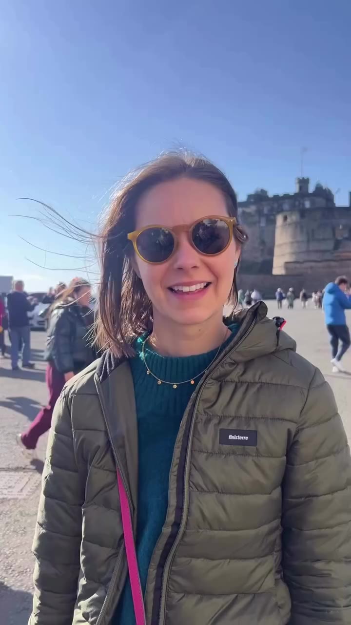 For their final day in Scotland, Alice, Emma and Hannah headed to Edinburgh to…