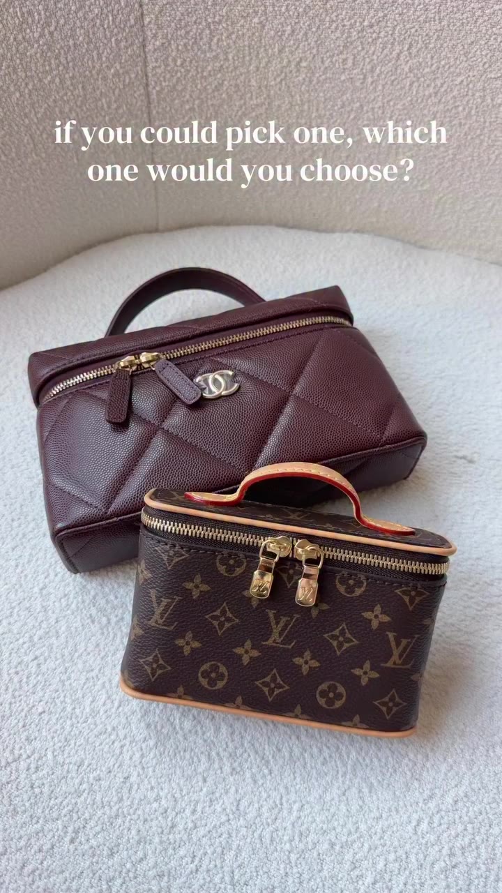 Slim Purse Vanity or Nice Beauty? ✨ #lvlenka #louisvuitton #chanel…
