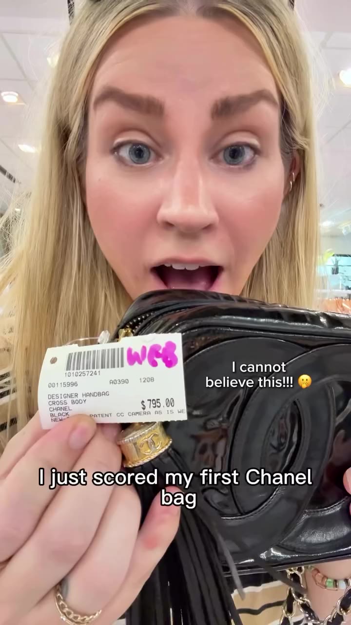 I’m still in disbelief 😭 saw this vintage Chanel pop up on My Sister’s…