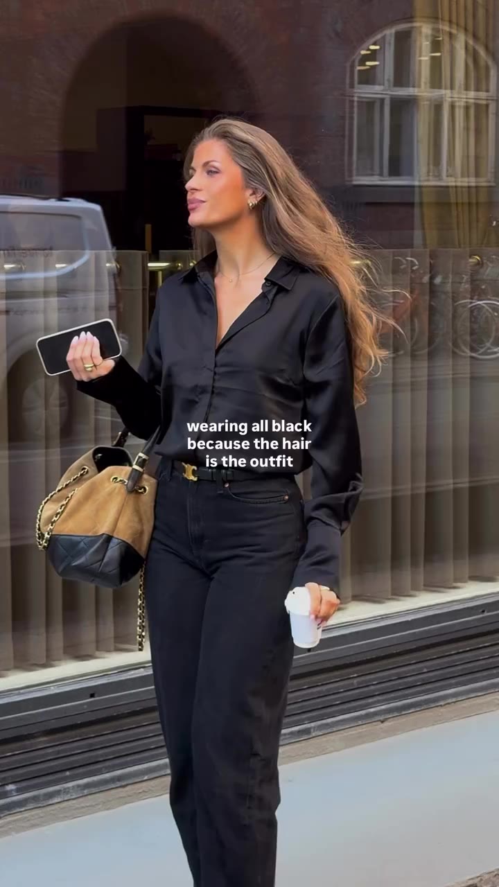 Hair is doing the talking #ootd #outfitinspiration #styleinspo #fashioninspo…