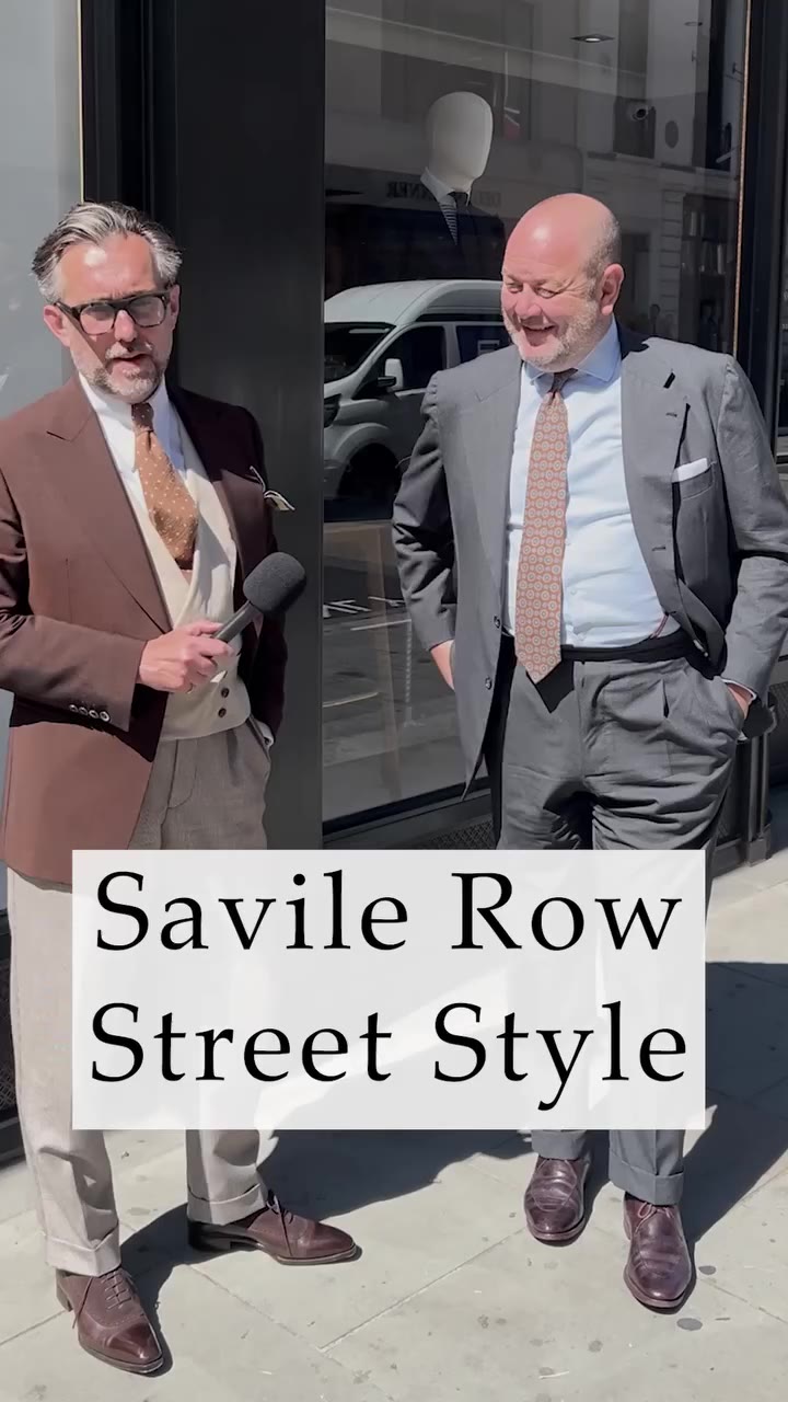 Savile Row is built on cloth, craft and the people who know both inside out.⁠…