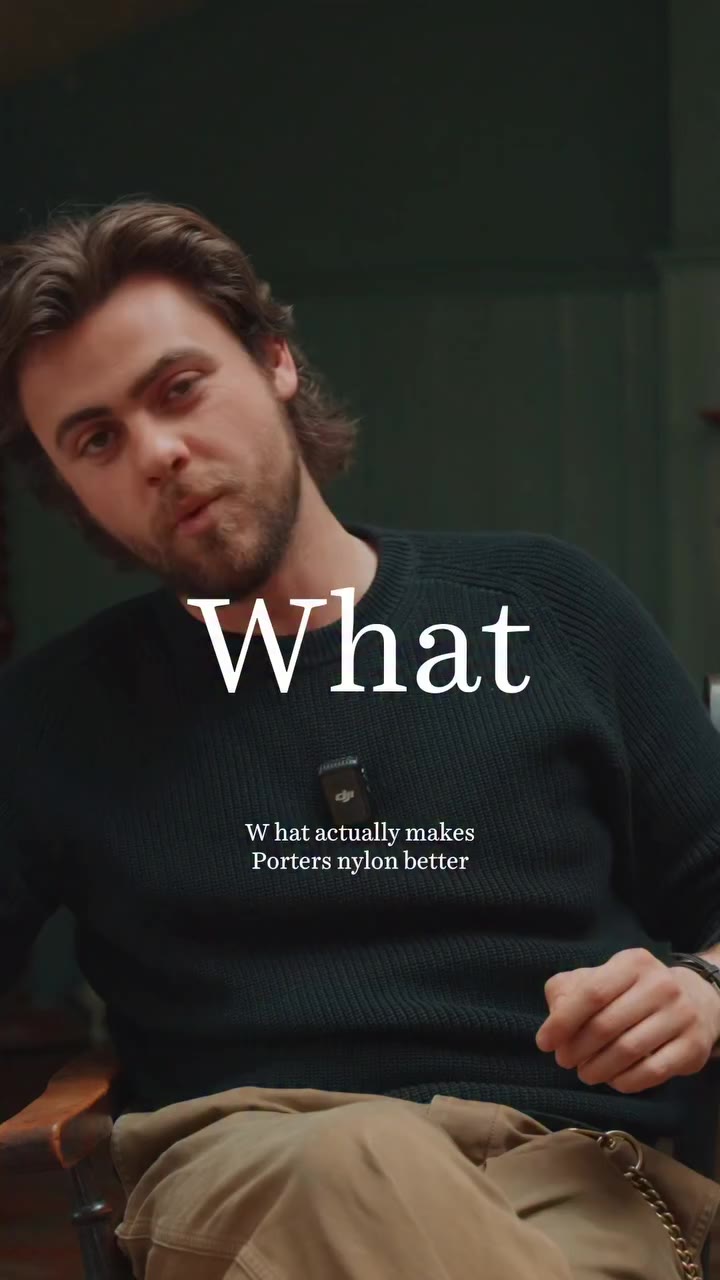 Porter’s nylon is heralded as some of the best in the world, but what actually…