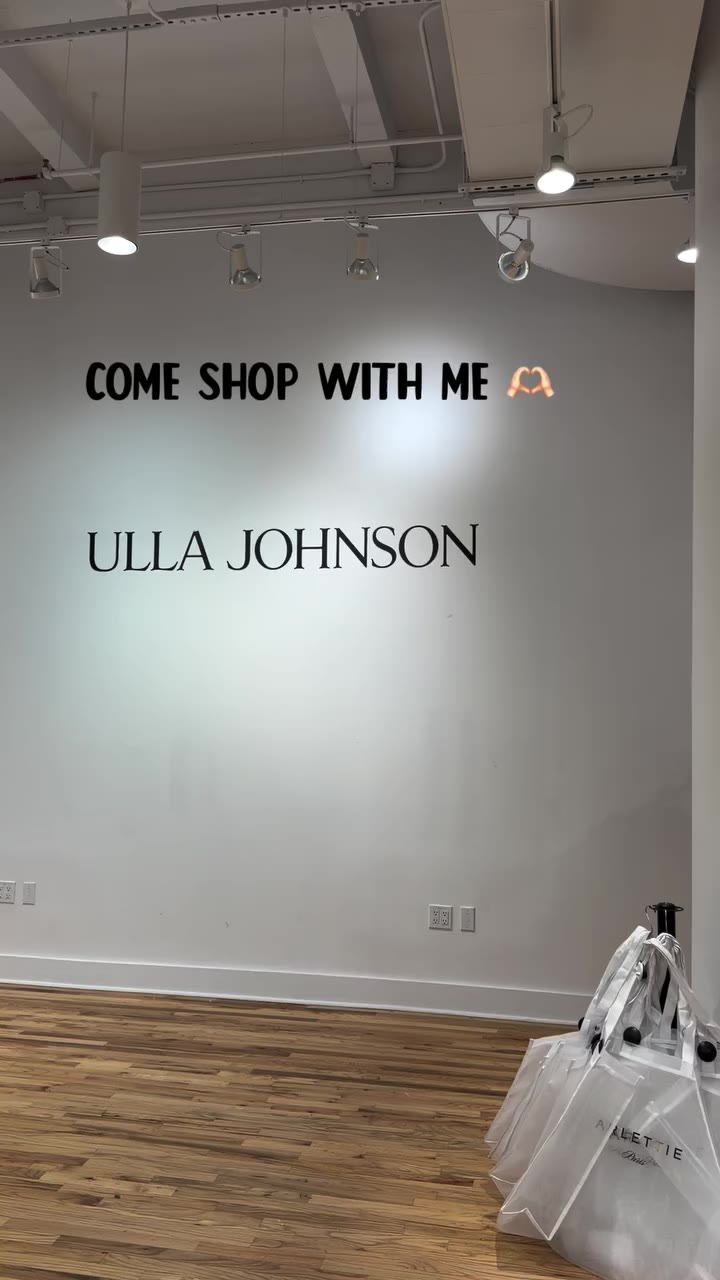 Come shop with me at the Ulla Johnson sample sale 🫶🏻