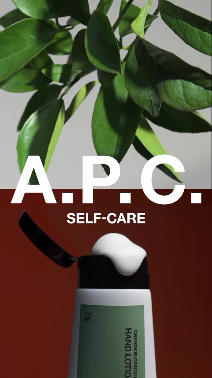 A.P.C. SELF-CARE ニーチェの『ツァラトゥストラはかく語りき』から引用し、「わたしはどこまでも身…