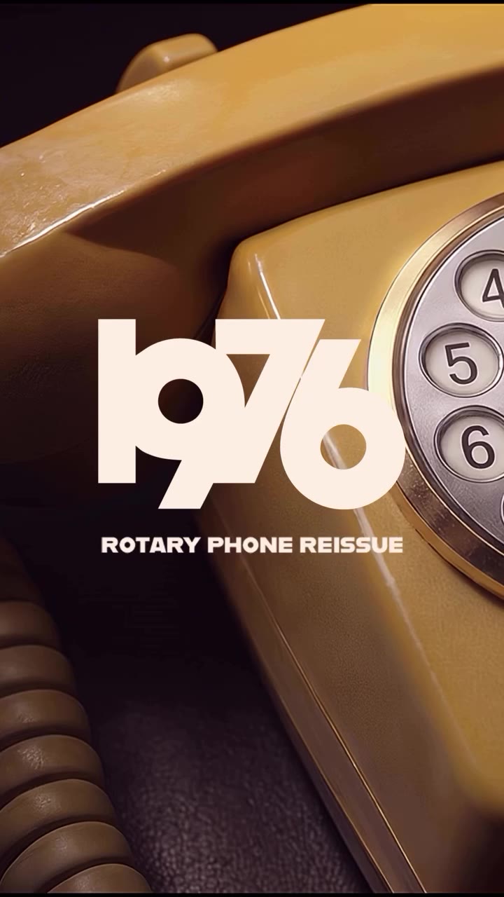 Your direct line to style. The 1976 Rotary Phone Dial Reissue is back from our…