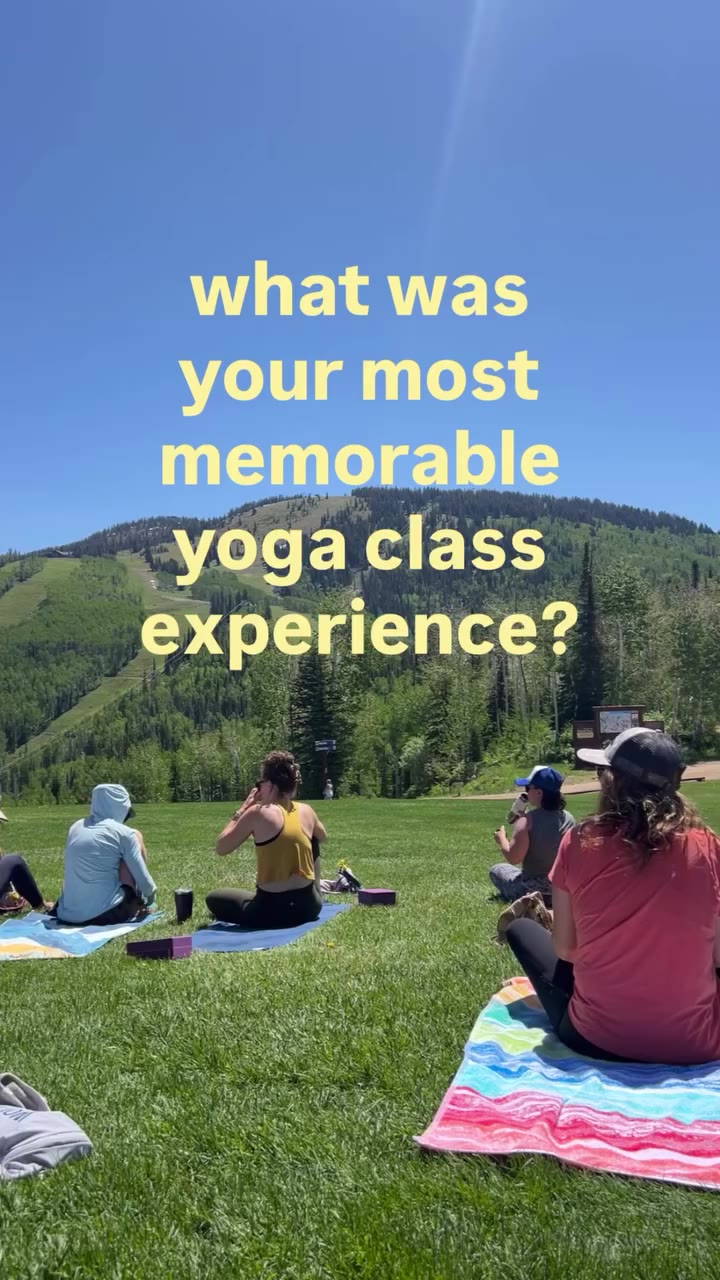 We’re curious, what was your most memorable yoga class? Tell us below 👇 #yoga…