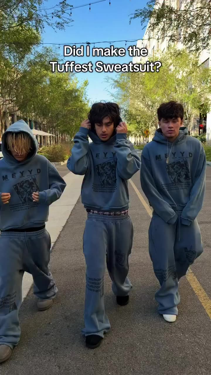 Full sweatsuit out now - link in bio