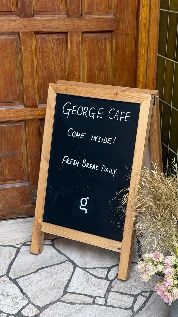 The George café is open, and these kids are serving some serious looks. ☕ Shop…