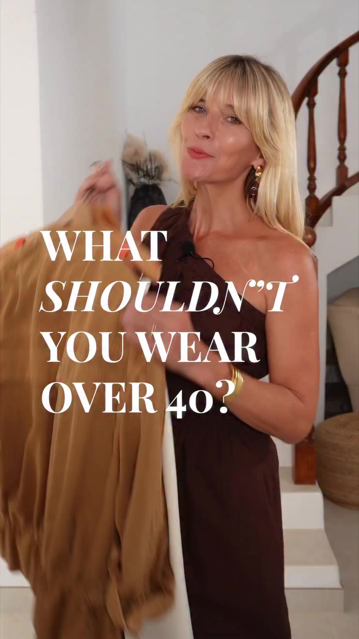 Over 40? Apparently we shouldn’t wear these…🤷‍♀️ What’s the silliest style…