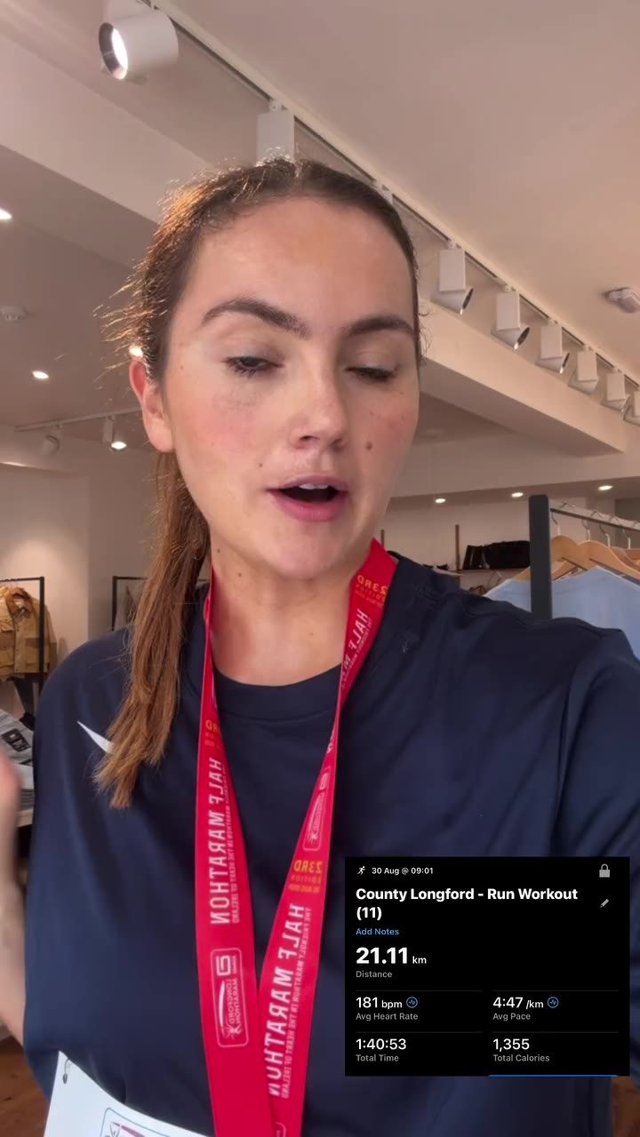 Did I run the @longfordmarathon so I could go to @fabianiboutique afterwards…