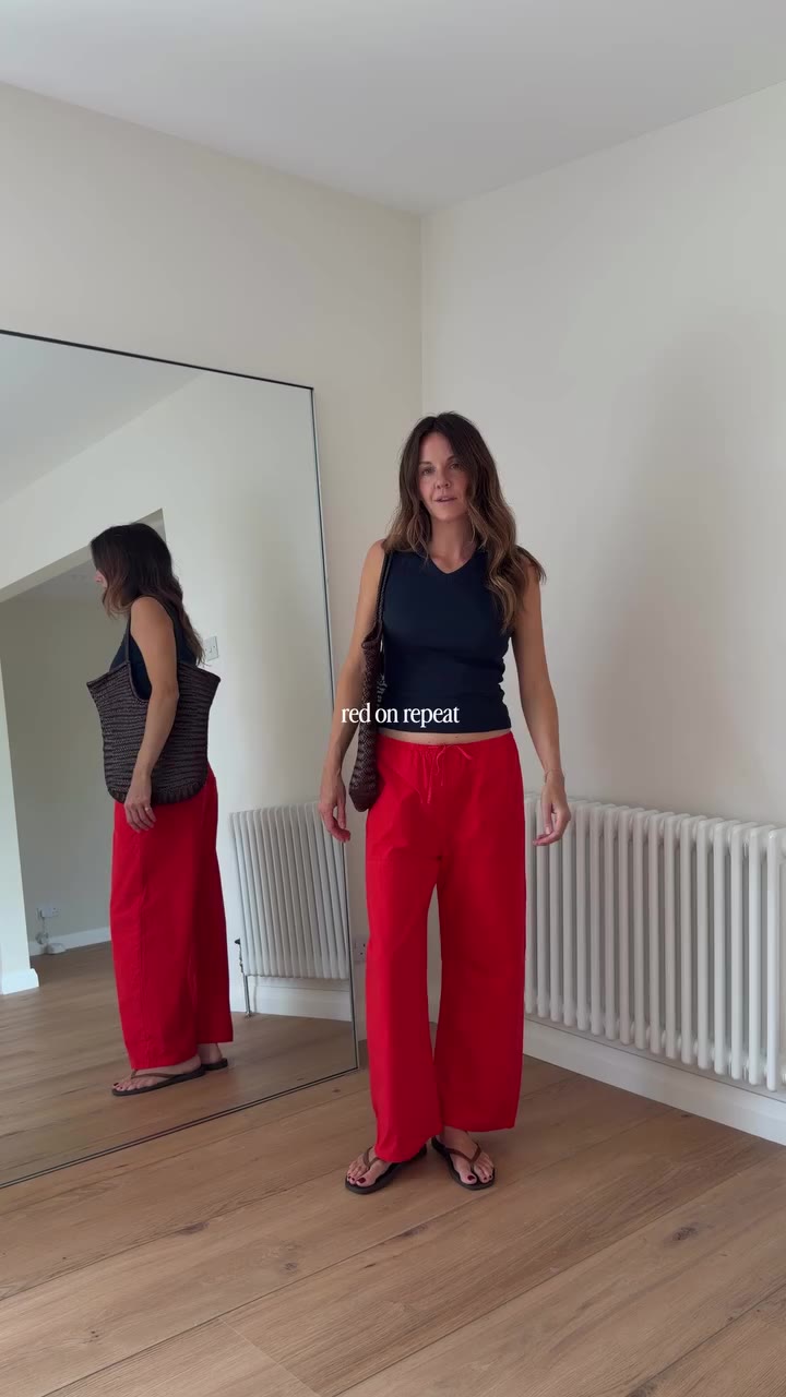 apparently I had a thing for red this summer ♥️